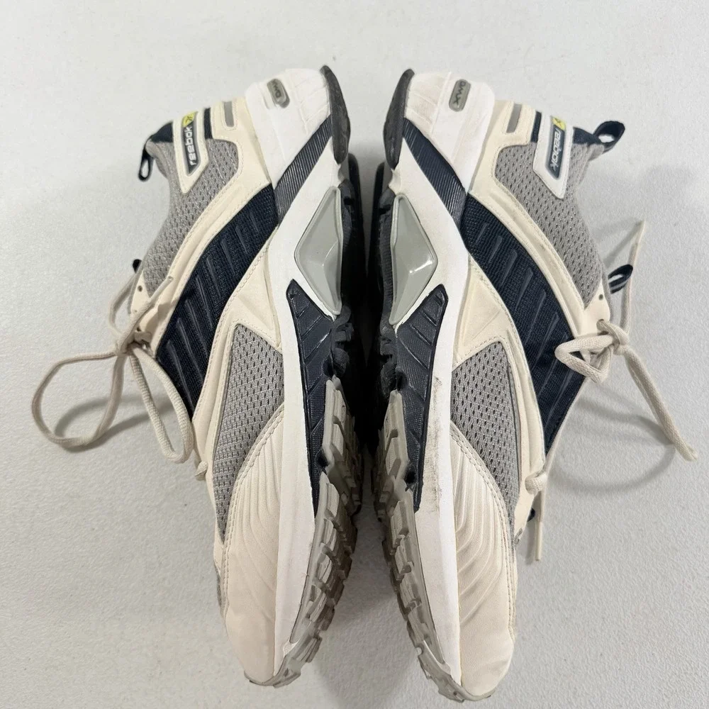 Vintage Reebok Boston Road II White Blue DMX 2005 Shoes Mens Size 11